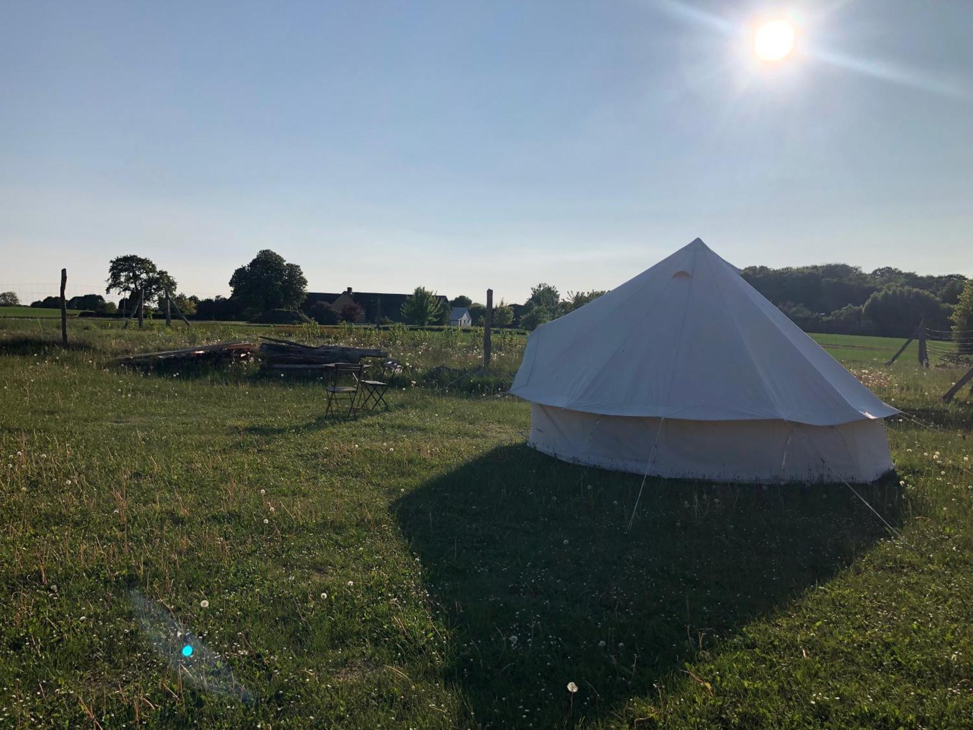 Helles Have Glamping Otel Stege Dış mekan fotoğraf