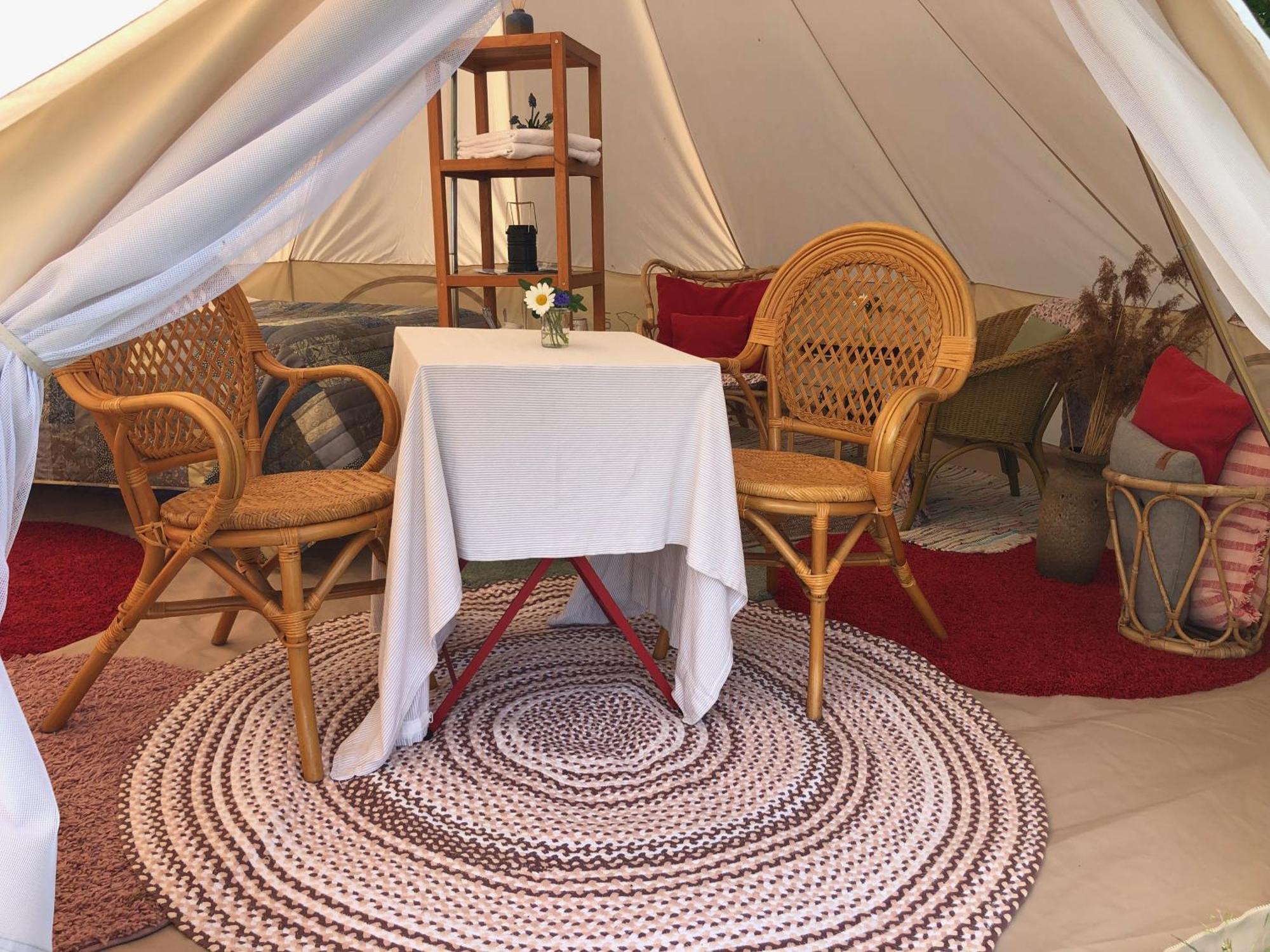 Helles Have Glamping Otel Stege Dış mekan fotoğraf