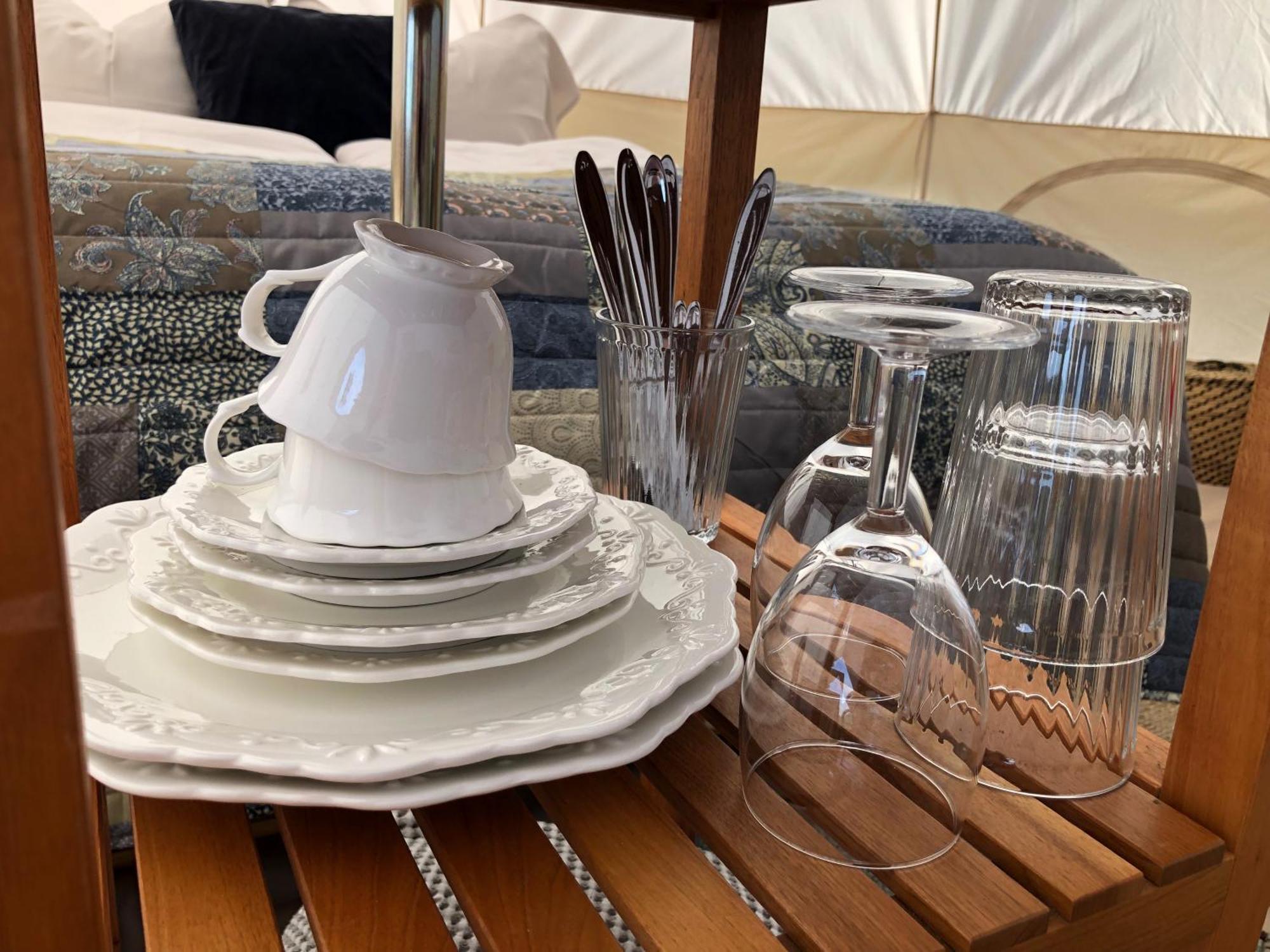 Helles Have Glamping Otel Stege Dış mekan fotoğraf